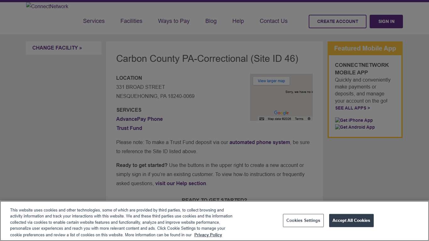 Carbon County PA-Correctional ConnectNetwork